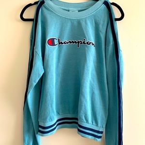 Champion open shoulder sweater